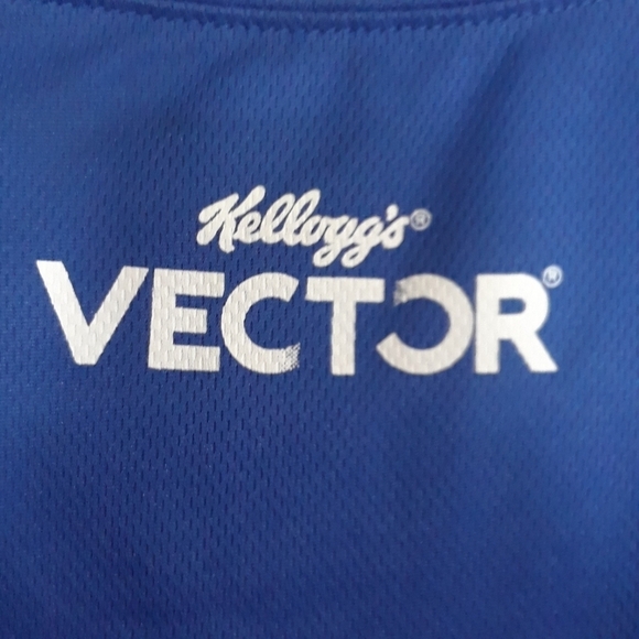 Men's New Balance Blue Workout Shirt Size Medium - Picture 5 of 7